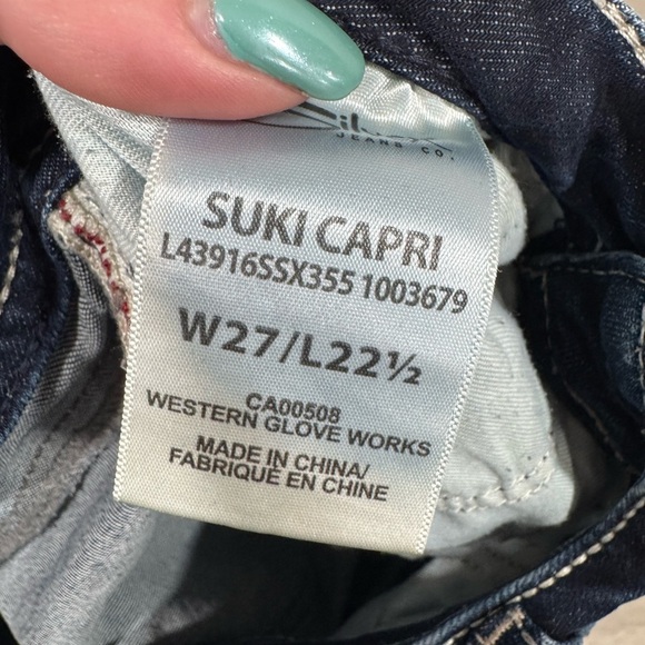 Silver Suki Capri - Picture 5 of 5